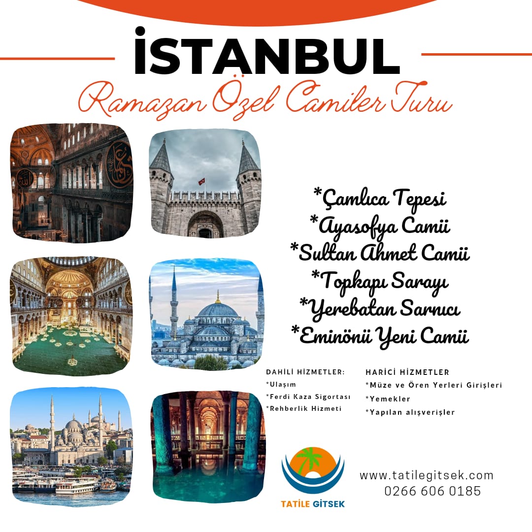 İstanbul Ramazanda Camiler Turu